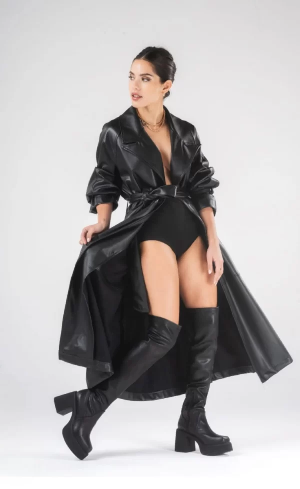 Bucaneras de cuero con plataforma Amore Carolina Calzature